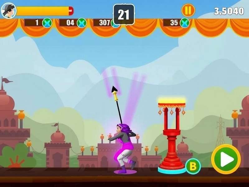 Lucknow Bolt Run Gameplay Screenshot